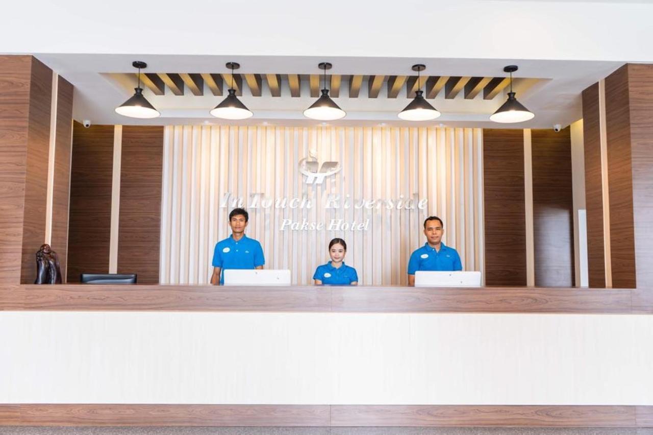 Intouch Riverside Hotel Паксе Экстерьер фото